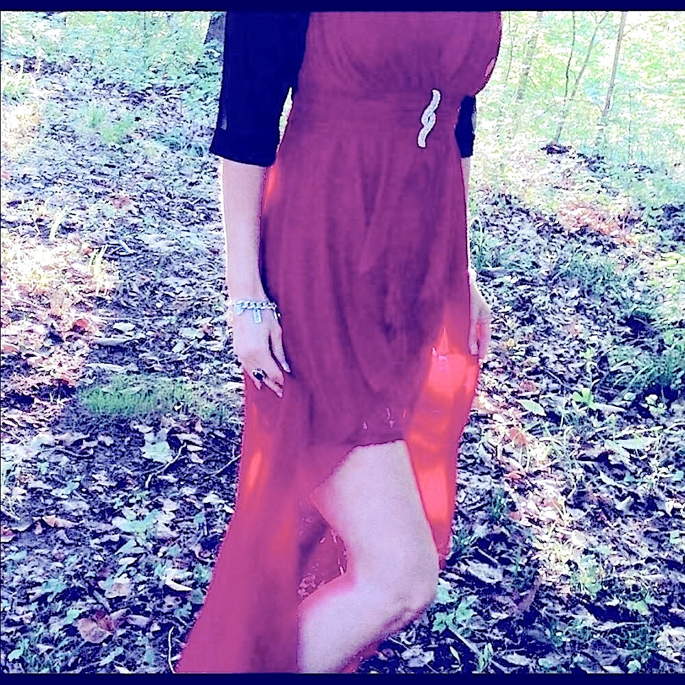 Strapless high low red prom dress size M ❤️ - Picture 4 of 13